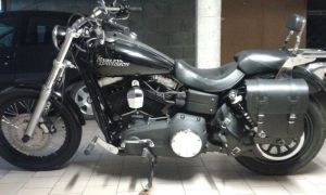 Sacoche Myleatherbikes Harley Dyna Low Rider (54)